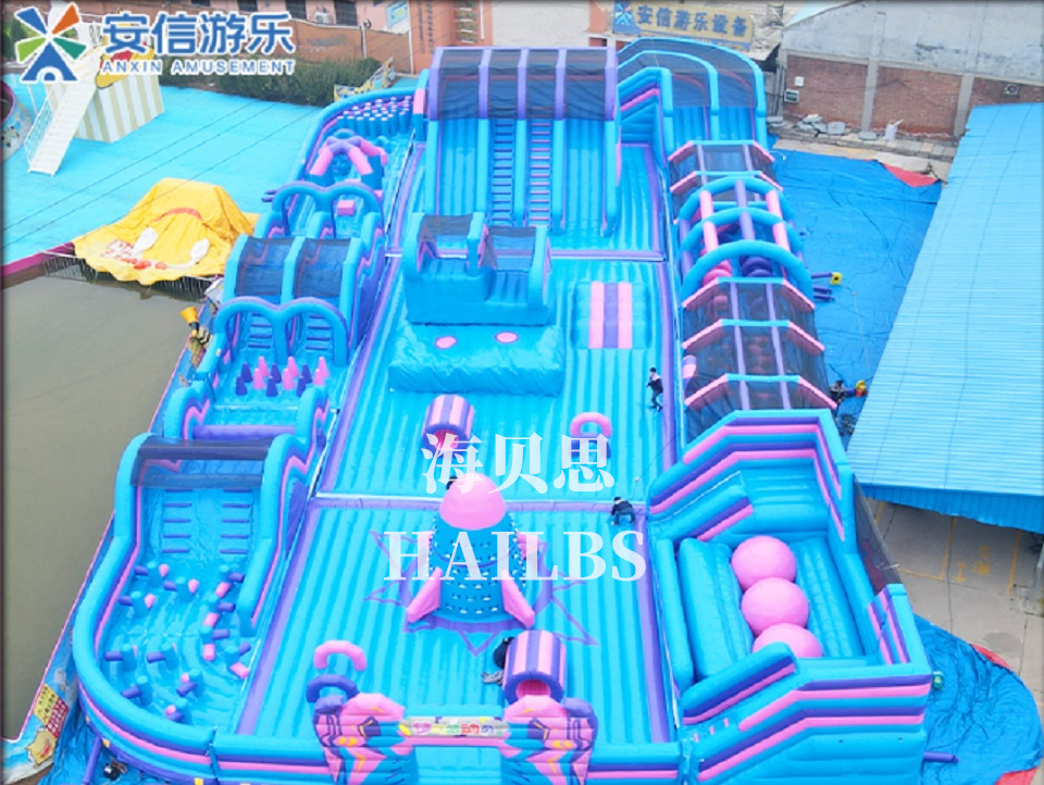夢幻總動員大型充氣城堡闖關
