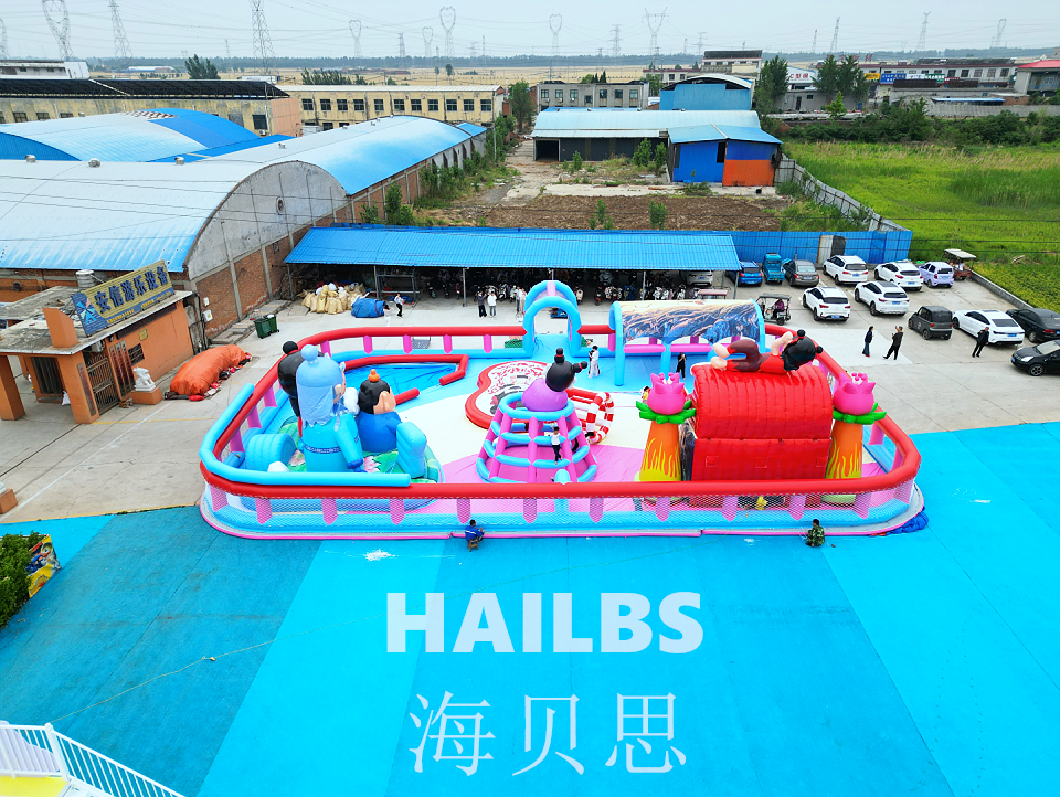 哪吒主題水上漂浮樂園
