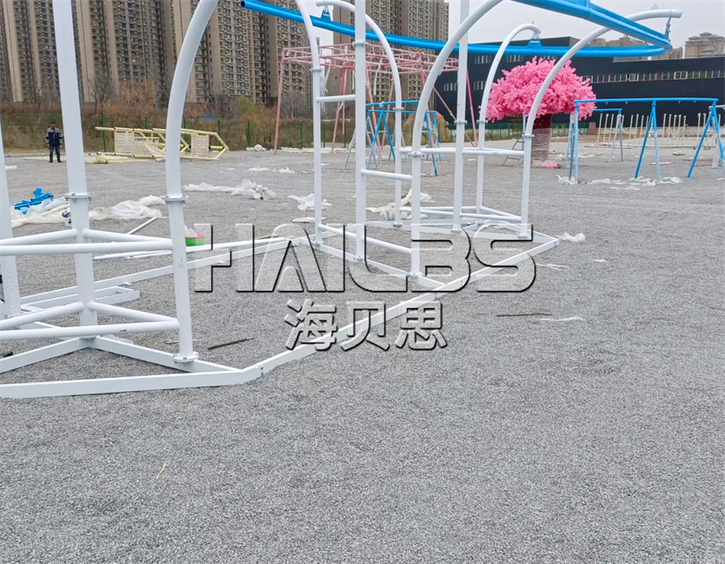 平頂山無動力親子樂園施工現(xiàn)場