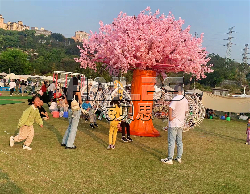 重慶鮮花港公園無動(dòng)力樂園經(jīng)營現(xiàn)場