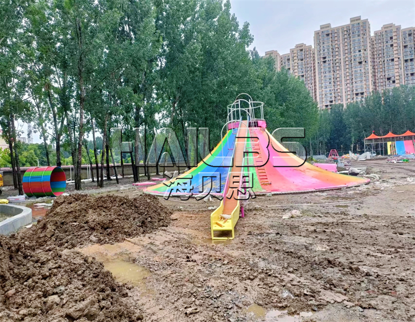 南陽鄧州無動(dòng)力樂園施工現(xiàn)場