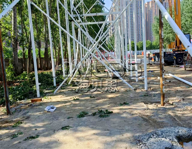 南陽鄧州無動(dòng)力樂園施工現(xiàn)場
