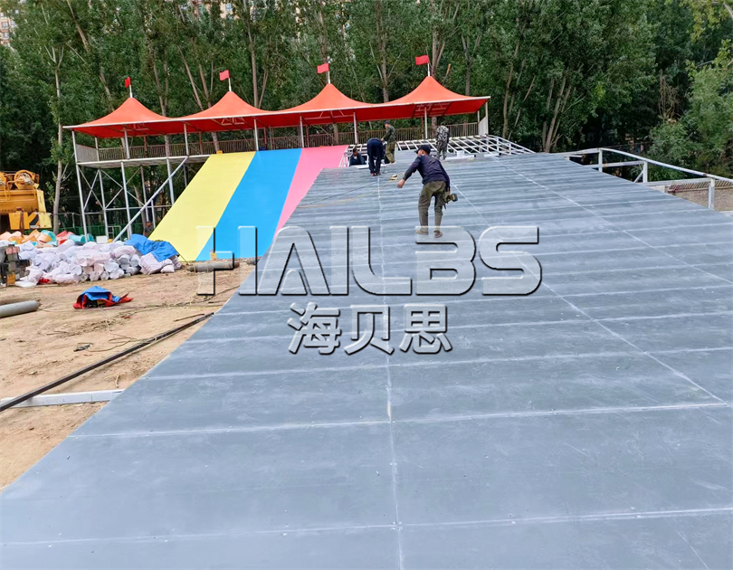 南陽鄧州無動(dòng)力樂園施工現(xiàn)場