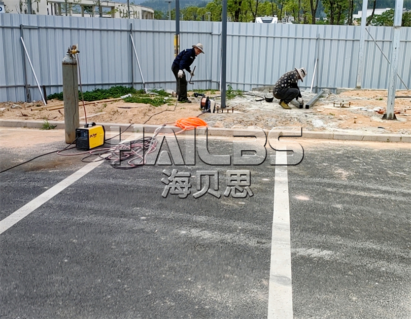 福建寧德無(wú)動(dòng)力樂(lè)園施工現(xiàn)場(chǎng)