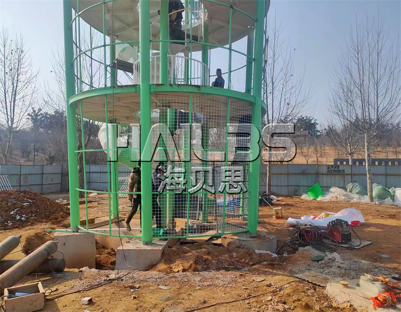 河南洛陽無動力樂園施工現(xiàn)場