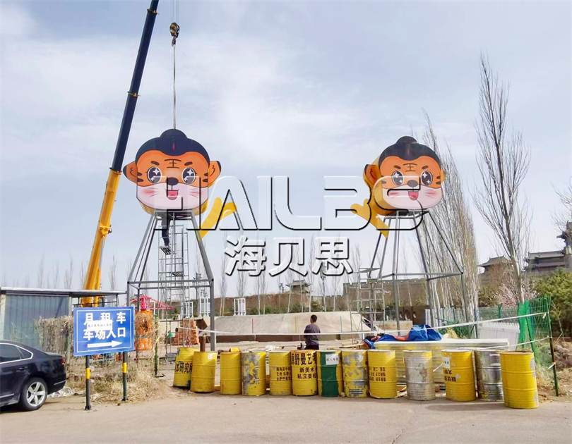 山西大同無動(dòng)力親子樂園施工現(xiàn)場