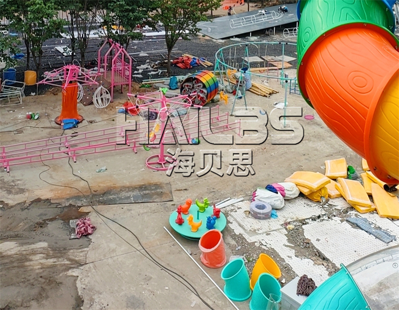 許昌恐龍撒歡樂園施工現(xiàn)場(chǎng)